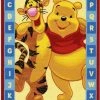 Disney Vloerkleed Winnie The Pooh Abc 140 X 80 Cm -Exporteren speelkleden winkel 483x840