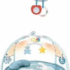 Chicco Bundel - Speelkleed - Babygym Kleurenplezier - Blauw & Rammelaar - Koalabeer - Te Bevestigen Aan Kinderwagen