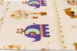 Merkloos Baby/Peuter Speelmat - Dubbelzijdig Speelkleed - Opvouwbaar - Foam - 180x120cm -Exporteren speelkleden winkel 550x164