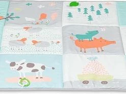 Snoozzz Speelmat Boerderij - Zacht Baby Speelkleed Met Speeltjes - 150 X 100 Cm -Exporteren speelkleden winkel 550x184