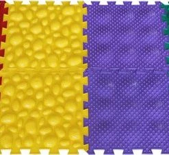 Merkloos Savannah, Orthopuzzle , Orthopedische Massage En Ontwikkelingsmatten, Speelmat Voor Baby Kinderen, Peuters, Vloerkleed, Balans En Sensorische Stapstenen -Exporteren speelkleden winkel 550x226