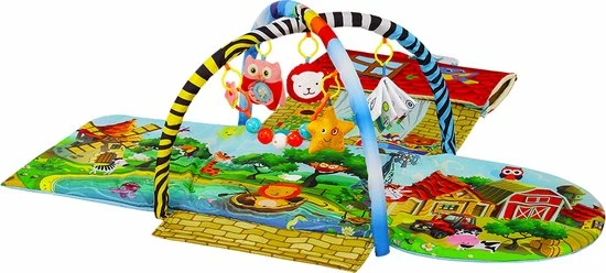 Lionelo Agnes Plus - Speelkleed - 2in1 - Speelgoed - Zeer Grote Afmeting 5 Lionelo Agnes Plus - Speelkleed - 2in1 - Speelgoed - Zeer Grote Afmeting - Afbeelding 3