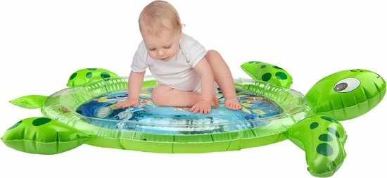 RX Goods Baby Opblaasbare Waterspeelmat Schildpad Speelgoed – Spelen Met Water - Speelkleed & Aquamat 13 RX Goods Baby Opblaasbare Waterspeelmat Schildpad Speelgoed – Spelen Met Water - Speelkleed & Aquamat - Afbeelding 11