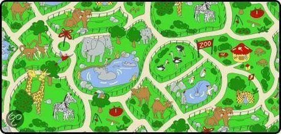 Speeltapijt.com Speeltapijt Dierentuin - 95x200cm Educatief 3 Speeltapijt.com Speeltapijt Dierentuin - 95x200cm Educatief