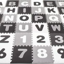 Springos Speelmat | Speelmat Foam | Puzzelmat | 36 Stukken | Letters & Cijfers | 175 X 175 CM -Exporteren speelkleden winkel 550x269 2