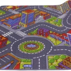 Amigo Verkeerskleed Grote Stad 95 X 200 Cm