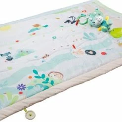Baby Clementoni - Tapijt XL - Speelmat Baby Friends 135 X 90 Cm, Eerste Maanden Speelkleed, 0+ Maanden - 17318