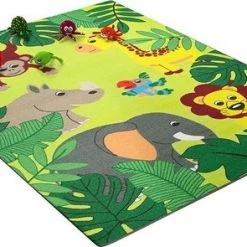 Thema Kleden Jungle Vloerkleed Kinderkamer 133x133cm -Exporteren speelkleden winkel 550x295 1