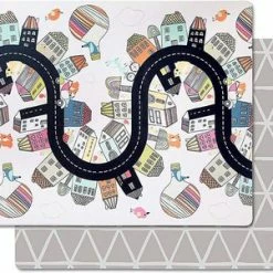Skip Hop Double Play Reversible Playmat - Vibrant Village
