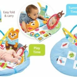 Yookidoo Speelkleed Met Bogen En Deken Play And Nap -Exporteren speelkleden winkel 550x305 2