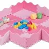 Relaxdays 25-delige Speelmat Met Rand - Puzzelmat Kinderkamer - Speeltegels - Vloerpuzzel - Roze 1 Relaxdays 25-delige Speelmat Met Rand - Puzzelmat Kinderkamer - Speeltegels - Vloerpuzzel - Roze -Exporteren speelkleden winkel 550x307