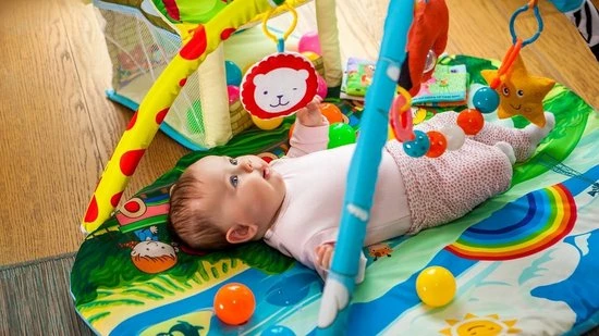 Lionelo Imke Plus - Speelkleed - 30 Ballen Inbegrepen - Grote Matmaat 90x85x48 Cm - Ontwikkelt Baby's Zintuigen 7 Lionelo Imke Plus - Speelkleed - 30 Ballen Inbegrepen - Grote Matmaat 90x85x48 Cm - Ontwikkelt Baby's Zintuigen - Afbeelding 5