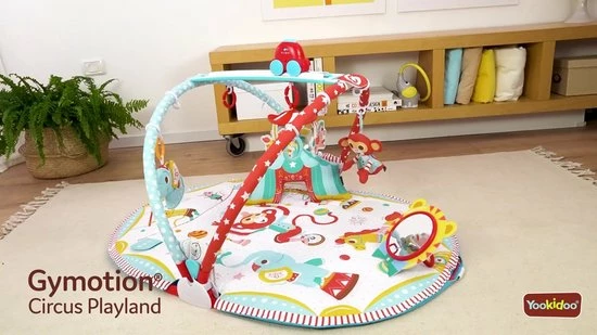 Yookidoo Speelkleed Met Bogen Gymotion Circus Playland 103 Cm 4 Yookidoo Speelkleed Met Bogen Gymotion Circus Playland 103 Cm - Afbeelding 2