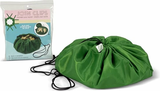 Join Clips Speel- En Opbergkleed Join Clips Polyester Groen 5 Join Clips Speel- En Opbergkleed Join Clips Polyester Groen - Afbeelding 3