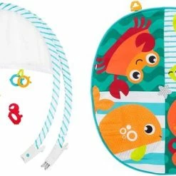 Fisher-Price Baby Speelkleed 78.5 X 78.5 X56 Cm Opvouwbare Draagbare Gym Baby Speelkleed Baby Speelmat Voor Klein Kinderen Vier Schattige Speelgoeddieren -Exporteren speelkleden winkel 550x314 2
