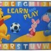 Disney - Winnie The Pooh, Winnie De Poeh - Speelkleed - Letters Leren - 80 X 140 Cm