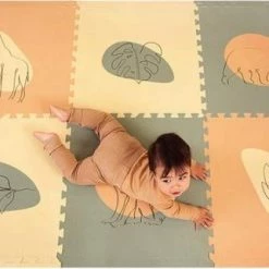 Hakuna Matte Speelkleed Baby - XXL Speelmat Foam - Jungle