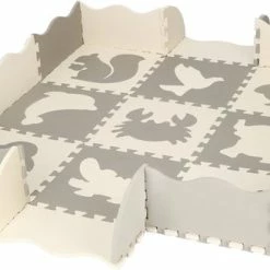 Springos Speelmat | Speelmat Foam | Puzzelmat | Figuren | Dieren | 9 Puzzelstukken | 120 X 120 Cm | Creme/Grijs 25 Springos Speelmat | Speelmat Foam | Puzzelmat | Figuren | Dieren | 9 Puzzelstukken | 120 X 120 Cm | Creme/Grijs -Exporteren speelkleden winkel 550x328 1