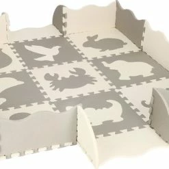 Springos Speelmat | Speelmat Foam | Puzzelmat | Figuren | Dieren | 9 Puzzelstukken | 120 X 120 Cm | Creme/Grijs 24 Springos Speelmat | Speelmat Foam | Puzzelmat | Figuren | Dieren | 9 Puzzelstukken | 120 X 120 Cm | Creme/Grijs -Exporteren speelkleden winkel 550x332 4