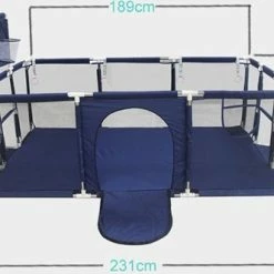 Thuys Grondbox – Babypark - Goaltjes – Playpen - Basketbalnet – Donkerblauw -Exporteren speelkleden winkel 550x332 8