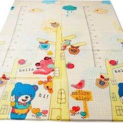Merkloos Baby/Peuter Speelmat - Dubbelzijdig Speelkleed - Opvouwbaar - Foam - 180x120cm -Exporteren speelkleden winkel 550x343