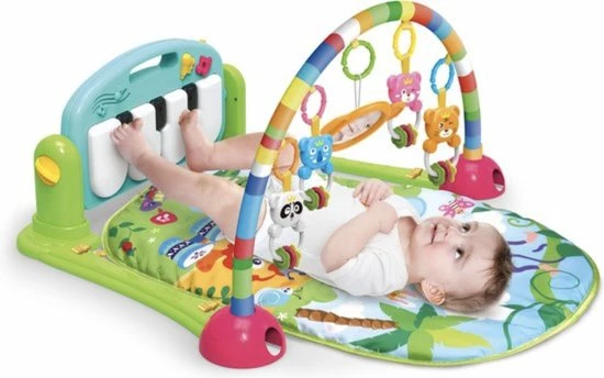 Huanger Interactieve Speelkleed – Piano – Speelboog - Speelmat 4 Huanger Interactieve Speelkleed – Piano – Speelboog - Speelmat - Afbeelding 2