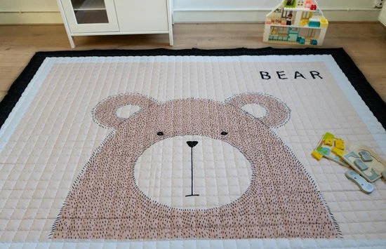 Merkloos Speelkleed Baby / Kind XL - 200x150cm - Inclusief Bijpassende Draagtas - Antislip - Kinder Speelmat Dier -0-4 Jaar - Beer 4 Merkloos Speelkleed Baby / Kind XL - 200x150cm - Inclusief Bijpassende Draagtas - Antislip - Kinder Speelmat Dier -0-4 Jaar - Beer - Afbeelding 2