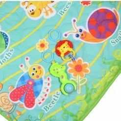 ECOTOYS Eco Toys Green 90 X 145 Cm Speelkleed Incl. 2 Speeltjes HC304430 -Exporteren speelkleden winkel 550x356 4