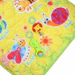 ECOTOYS Eco Toys Yellow 90 X 145 Cm Speelkleed Incl. 2 Speeltjes HC304430 -Exporteren speelkleden winkel 550x356 6
