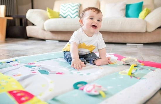 Badabulle - Multi-function Baby Speelmat - 100x100 Cm 5 Badabulle - Multi-function Baby Speelmat - 100x100 Cm - Afbeelding 3