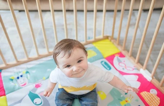 Badabulle - Multi-function Baby Speelmat - 100x100 Cm 6 Badabulle - Multi-function Baby Speelmat - 100x100 Cm - Afbeelding 4