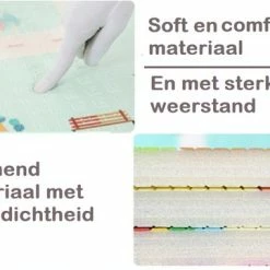 Levabe Speelmat - Baby - Kinderen - Educatief - Kruipmat - Speelkleed - Dubbelzijdig - XL - Opvouwbaar - 1CM Dik - Foam - Stadsverkeer - Giraffe & Treintje - Cijfers & Letters - 150 X 200 CM - Inclusief Opbergtas -Exporteren speelkleden winkel 550x361 1
