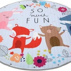 Merkloos Jeteven Baby Speelmat - Speeltapijt - Zintuiglijke Ontwikkeling Speelkleed Cadeau Schatje - 150cm -Exporteren speelkleden winkel 550x362 2