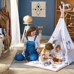 Kinderkraft Tippy Tent - Speelkleed - Speelmat - Little Gardener -Exporteren speelkleden winkel 550x366 102