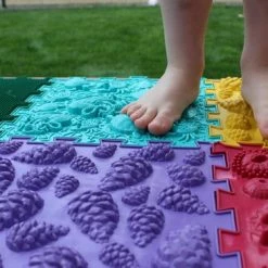 Merkloos Bos, Ortho Puzzle, Orthopedische Massage En Ontwikkelingsmatten, Speelmat Voor Baby, Peuters En Kinderen, Balans En Sensorische Stapstenen, Educatief Speelgoed, Vloerkleed -Exporteren speelkleden winkel 550x366 45