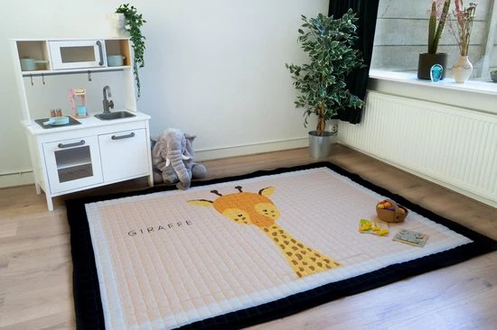 Merkloos Speelkleed Baby / Kind XL - 200x150cm - Inclusief Bijpassende Draagtas - Antislip - Kinder Speelmat Dier -0-4 Jaar - Giraffe 3 Merkloos Speelkleed Baby / Kind XL - 200x150cm - Inclusief Bijpassende Draagtas - Antislip - Kinder Speelmat Dier -0-4 Jaar - Giraffe