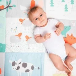 Snoozzz Speelmat Boerderij - Zacht Baby Speelkleed Met Speeltjes - 150 X 100 Cm -Exporteren speelkleden winkel 550x366 70