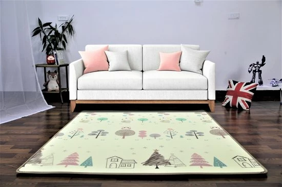 Mamabrum Speelmat Speelkleed Speeltapijt – Bos En ZigZag – Speelmatten Speel Vloerkleed – Groot Dubbelzijdig – Matras Vloer Speelgoed Baby Foam Play Mat Kleed Tapijt Voor Kinderen Jongens En Meisje Matten 6 Mamabrum Speelmat Speelkleed Speeltapijt – Bos En ZigZag – Speelmatten Speel Vloerkleed – Groot Dubbelzijdig – Matras Vloer Speelgoed Baby Foam Play Mat Kleed Tapijt Voor Kinderen Jongens En Meisje Matten - Afbeelding 4