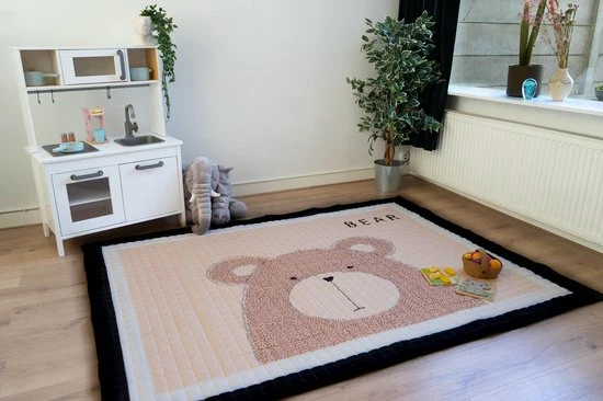 Merkloos Speelkleed Baby / Kind XL - 200x150cm - Inclusief Bijpassende Draagtas - Antislip - Kinder Speelmat Dier -0-4 Jaar - Beer 3 Merkloos Speelkleed Baby / Kind XL - 200x150cm - Inclusief Bijpassende Draagtas - Antislip - Kinder Speelmat Dier -0-4 Jaar - Beer