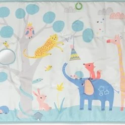 Snoozzz Speelkleed Jungle- Grote Speelmat Extra Zacht Met Speeltjes -150 X 100 Cm