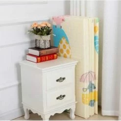 Merkloos SCHEFMAN® Baby Speelmat – Dubbelzijdig Speelkleed – Opvouwbaar – Foam – Antislip En Waterafstotend - 180x160x1 Cm - Bos Dieren En Track Park -Exporteren speelkleden winkel 550x369 5