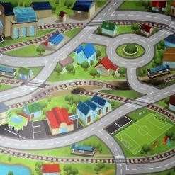 Achoka Verkeerskleed City Racing - Speed Way 100 X 150 Cm