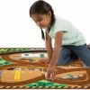 Ice-Watch Melissa & Doug Bouwplaats Speelkleed Met 3 Houten Werkvoertuigen (100 X 91 Cm)