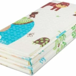 Relaxdays Speelmat Dieren - Kindermat - Opvouwbaar - Schuimstof - Kruipmat - Afwasbaar -Exporteren speelkleden winkel 550x376 2