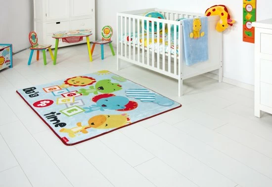 Fisher-Price Fisher Price Speelkleed Tapijt Voor De Kinderkamer - 117 X 157 Cm Groot - Gemaakt Van Super Zacht Materiaal 6 Fisher-Price Fisher Price Speelkleed Tapijt Voor De Kinderkamer - 117 X 157 Cm Groot - Gemaakt Van Super Zacht Materiaal - Afbeelding 4