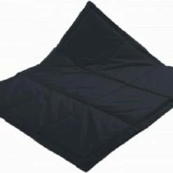 KidZ ImpulZ - Speelmat Baby Kinderen - Speelkleed - Afneembaar - Vliesvulling - Opvouwbaar - Maat L 140 X 200 Cm- Donkerblauw