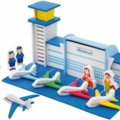 Sevi Speelset Soft Vliegveld 61-delig