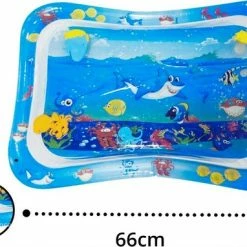 Merkloos AIR - PRO Waterspeelmat - Opblaasbaar - Hemelsblauw - Watermat Baby -Exporteren speelkleden winkel 550x382