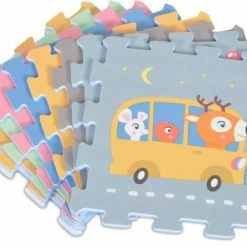 Cangaroo Transport 9 Stuks Schuimrubberen Puzzelmat 3087 -Exporteren speelkleden winkel 550x384 7