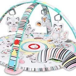 Lionelo Paula Plus - Speelkleed - 90x90 - LED - Babygym 2in1 -Exporteren speelkleden winkel 550x385 4